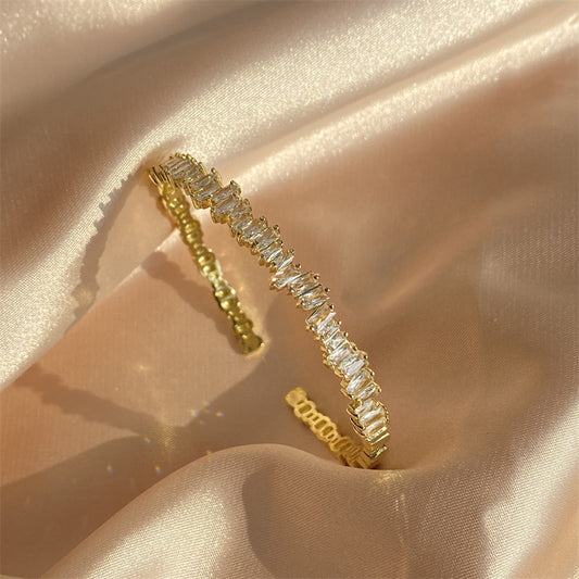 Elegant Zircon Star Bracelet